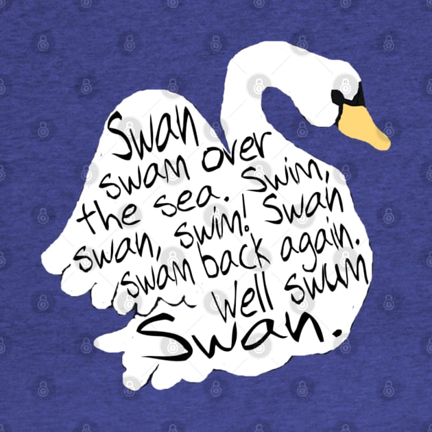 Swan Tongue Twister by ahadden